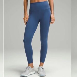 Lululemon Wunder Train High-Rise Tight 25” Pitch Blue Size 6 2023